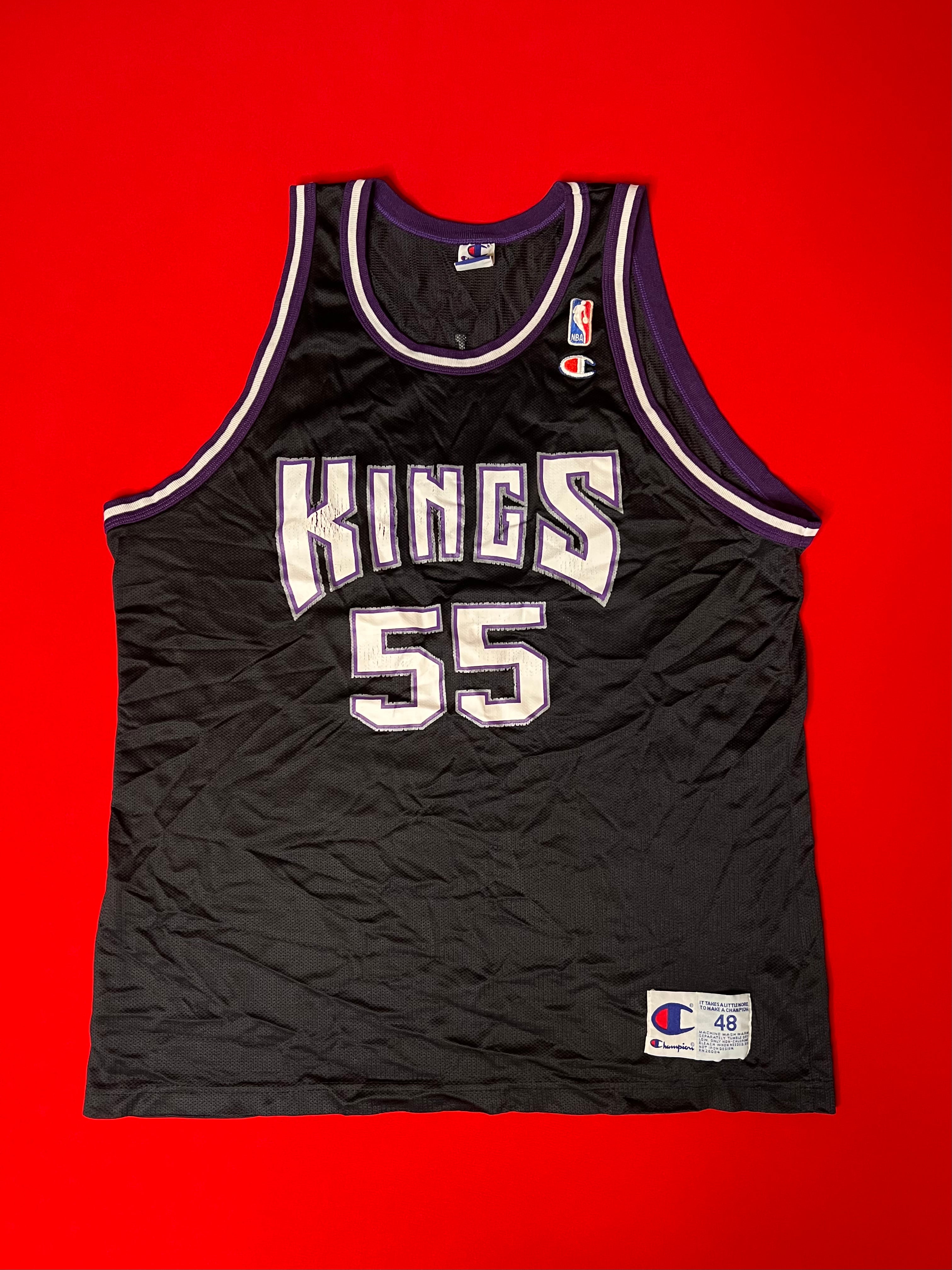 Jason Williams Vintage Sacramento Kings Champion Jersey (48)